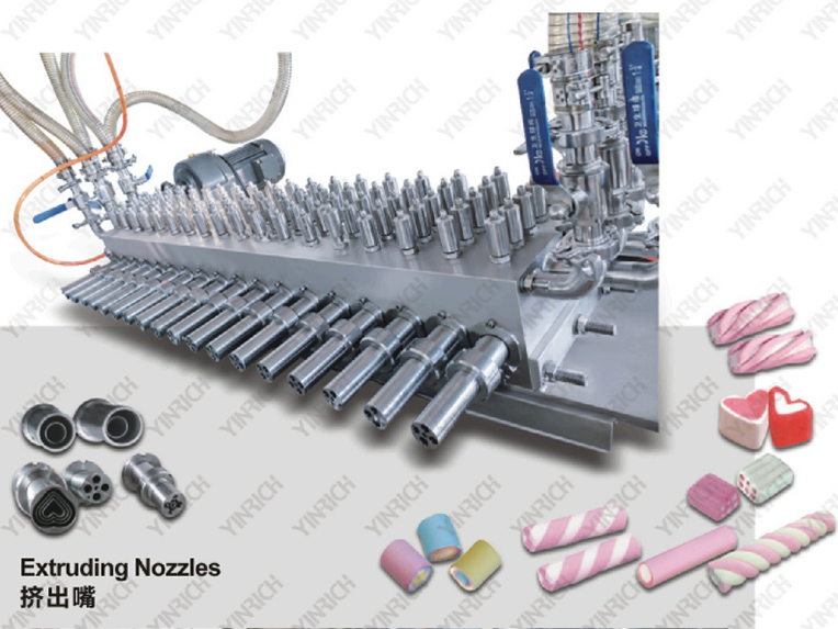 2024 Yinrich extruded marshmallow production line 2