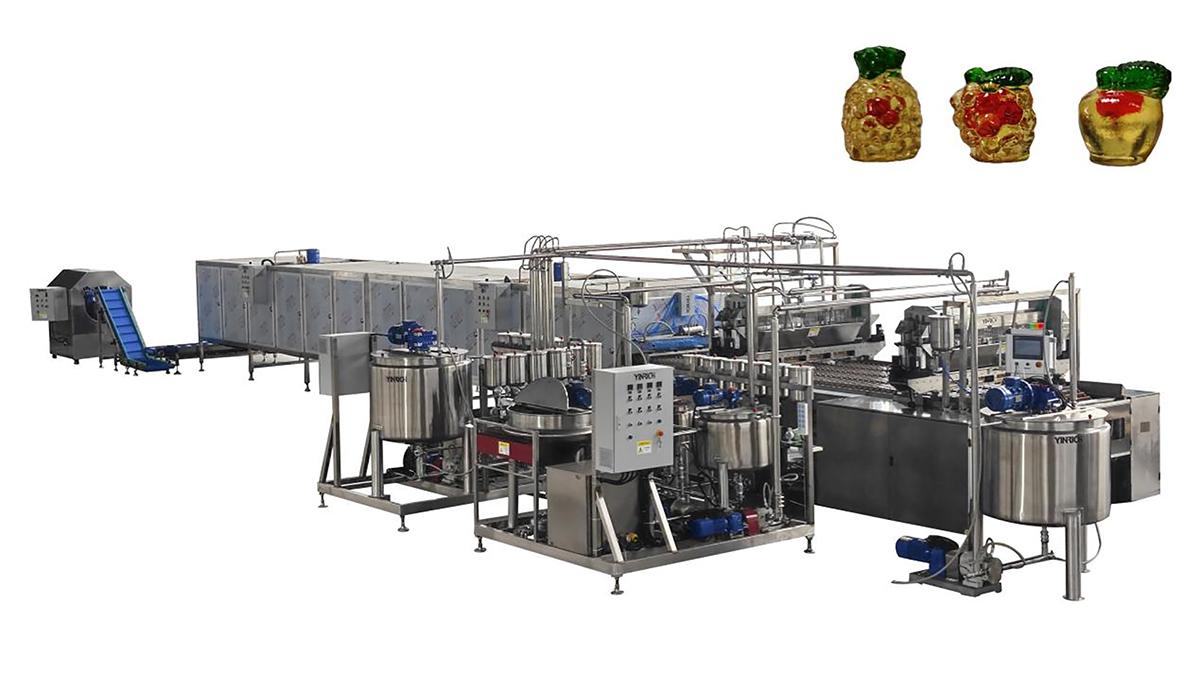 Hiersteller vu personaliséierte Jelly Candy-Produktiounslinnen Hiersteller | Yinrich Technologie 3