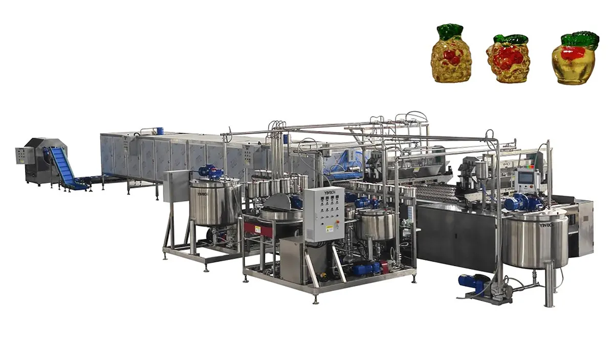 Hiersteller vu personaliséierte Jelly Candy-Produktiounslinnen Hiersteller | Yinrich Technologie 2