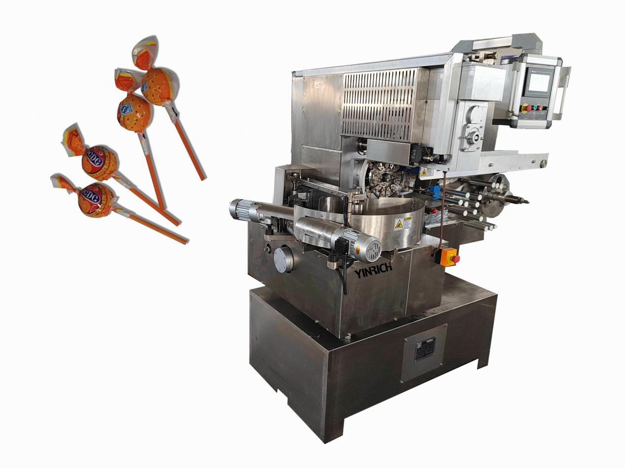 Ball lollipop double twist wrapping machine solutions -Yinrich 1