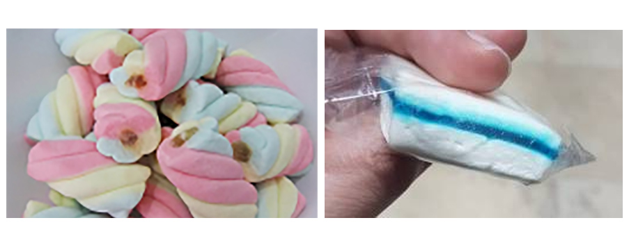 Big capacity extruded marshmallow product line 2024 5