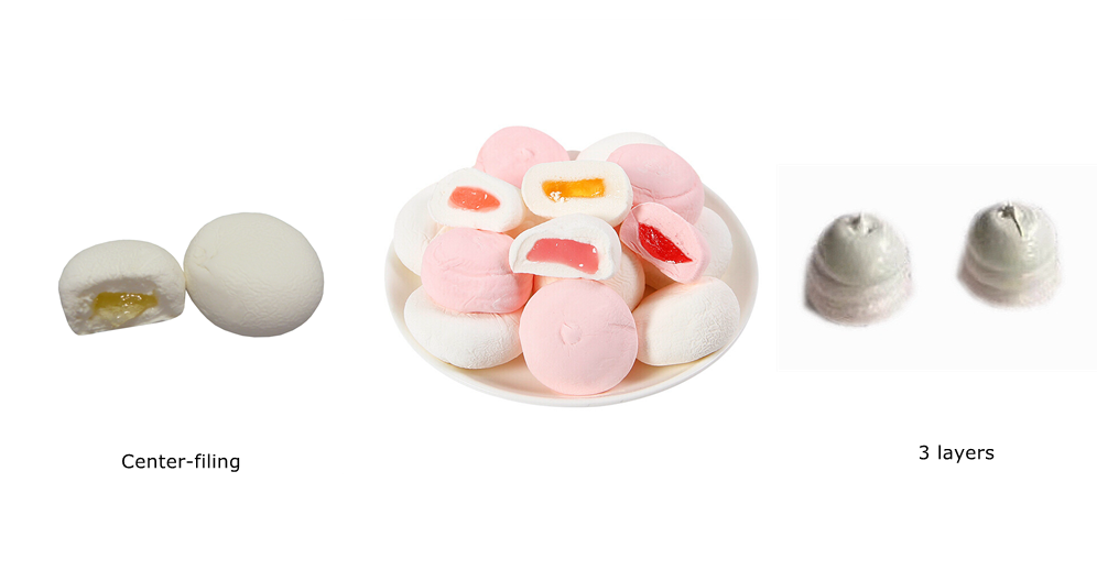 JZM200 (120~150kg/h) deposited marshmallow line 2