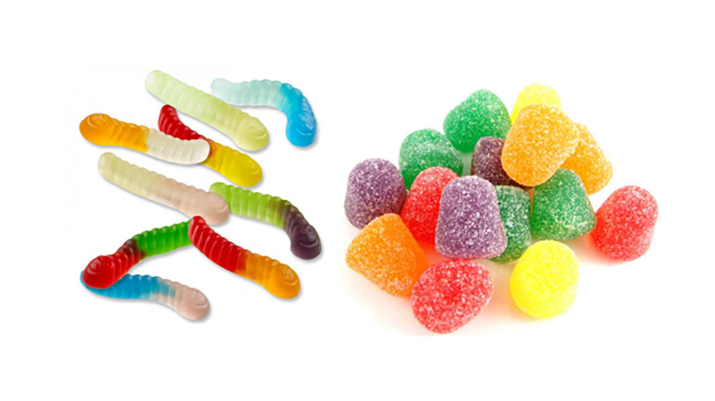 Jelly candy depositing line for 3D gummy 7