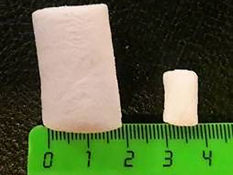 Mini produto de malvavisco extruído na fábrica do cliente 1