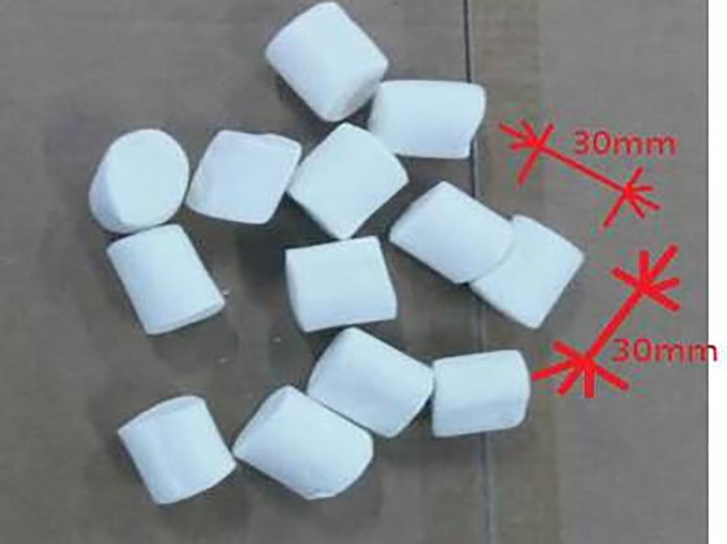 Mini produto de malvavisco extruído na fábrica do cliente 2