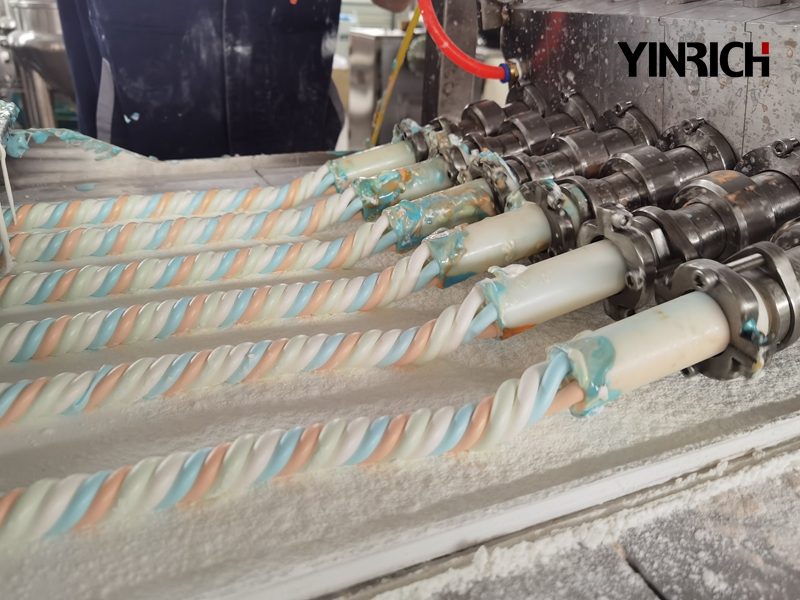 EM50 (50~100Kgs/h) small capacity extruded marshmallow line 1