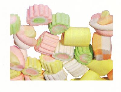 Four Colors EM50 Production Line for Long Tail Extruded Marshmallow 9