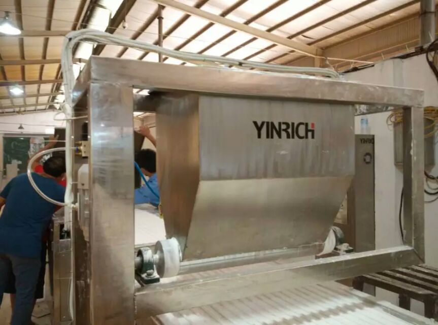 EM120 Mini Marshmallow Production Line Round Shape Ropes Marshmallow 6