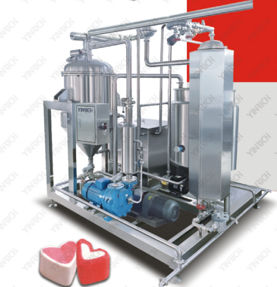 EM200 (150~200kg/h) extruded marshmallow line 4