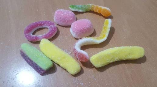 bjørneformet mogullinje gelé slikstøbningslinje 7