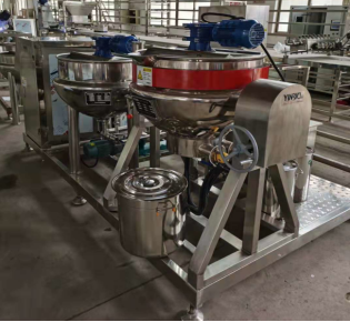 Saudi Arabia EM50 four color twist extruded marshmallow production line factory 1