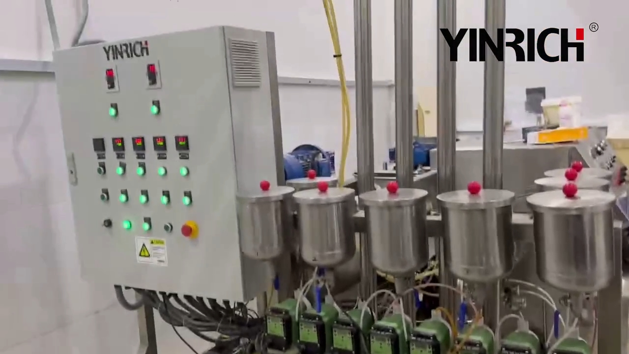 Saudi Arabia EM50 four color twist extruded marshmallow production line factory 2