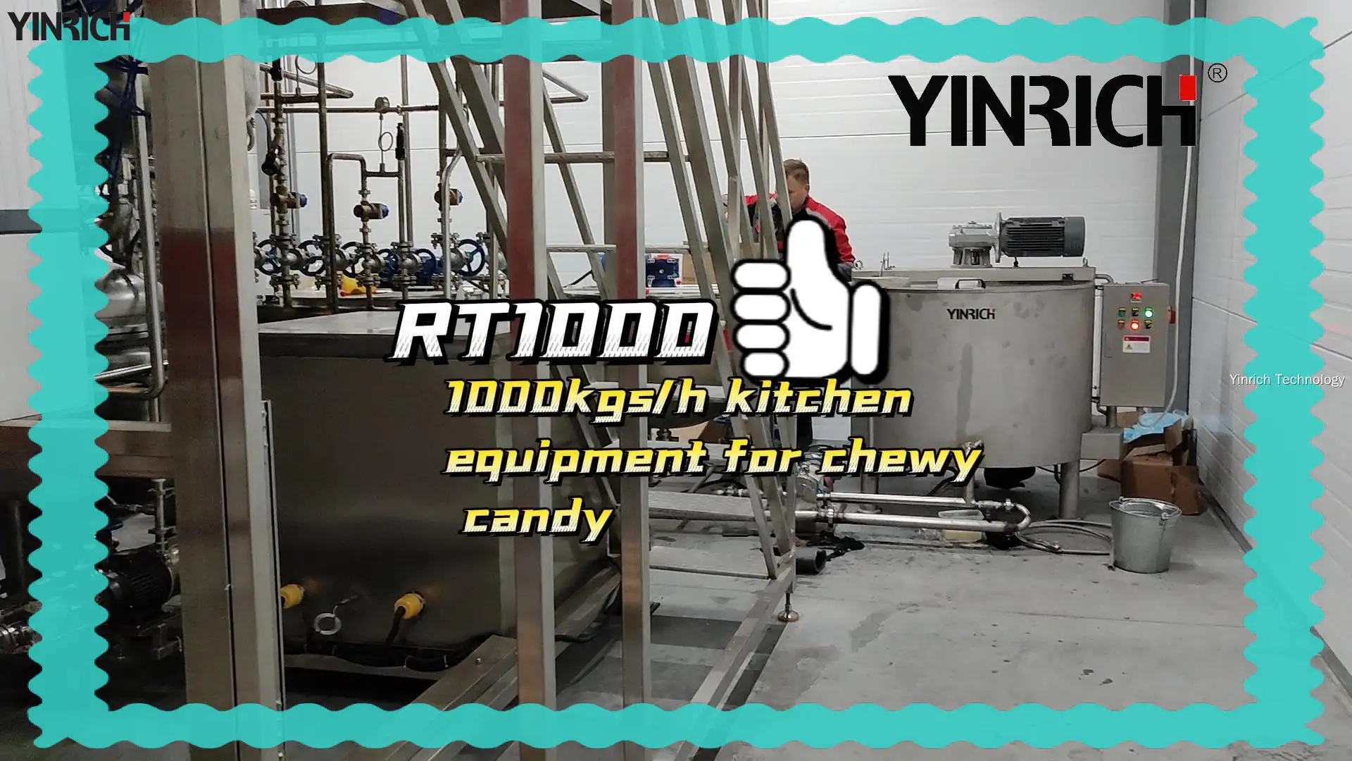 Leverancier van op maat gemaakte snoepproductiemachines | Yinrich Technology 1