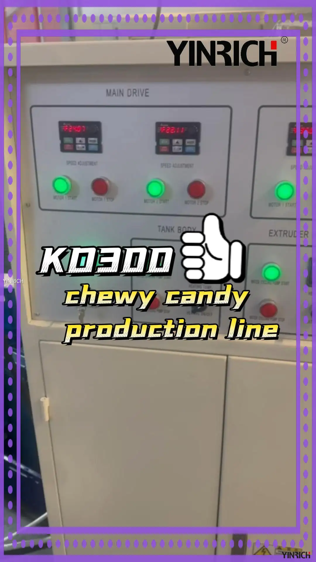 Perusahaan mesin bungkus permen otomatis panganyarna | Yinrich Technology 1