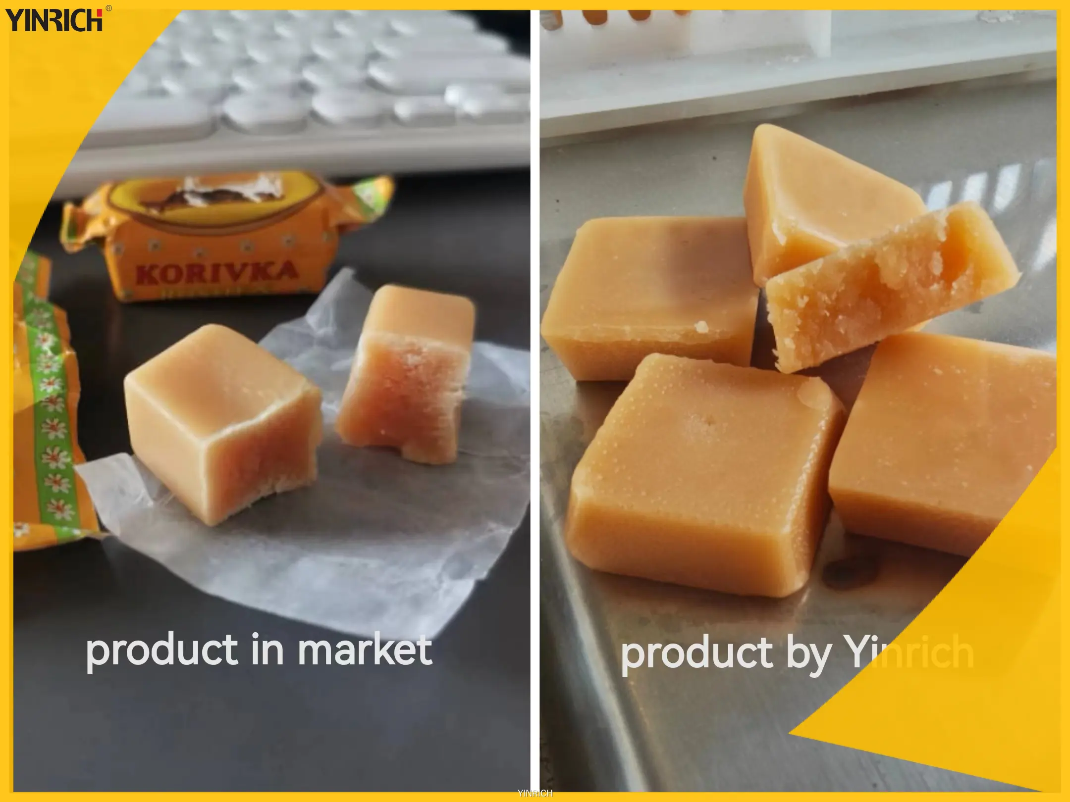 Téhnologi Yinrich | Pasokan jalur produksi permen kenyal panganyarna 1