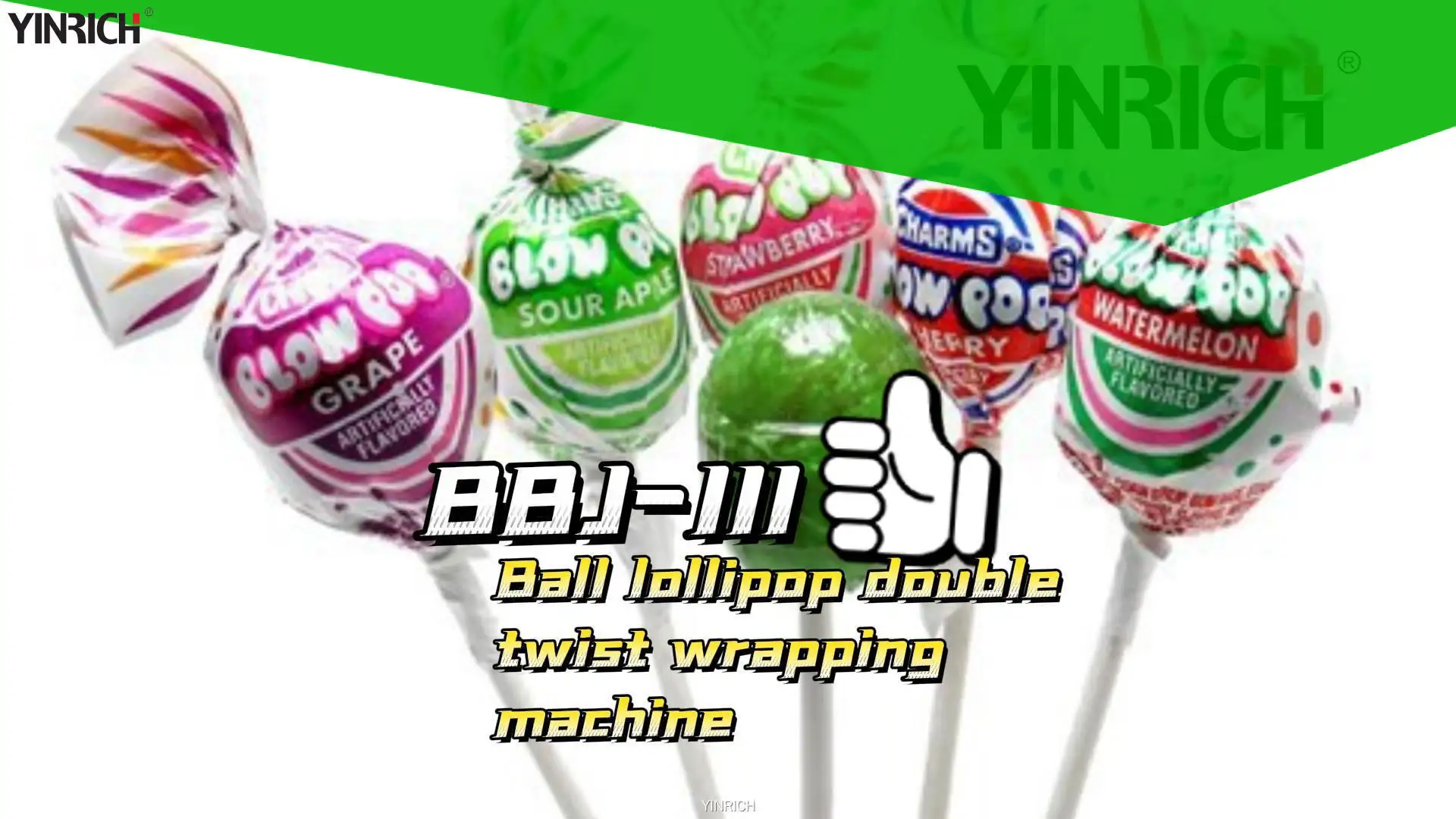 Fabricantes de máquinas para fabricar piruletas de alta calidad | Yinrich Technology 1
