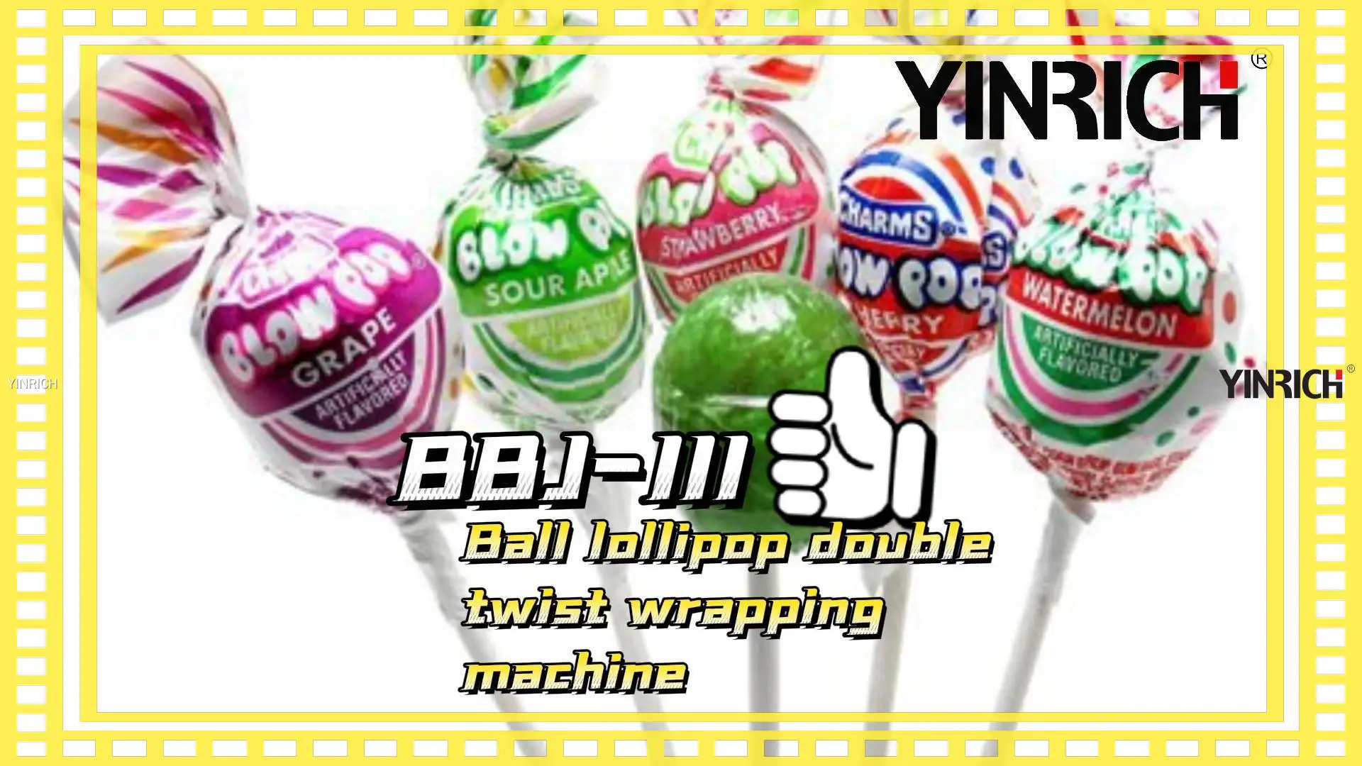 Výrobcovia strojov na výrobu lízaniek na mieru | Yinrich Technology 1