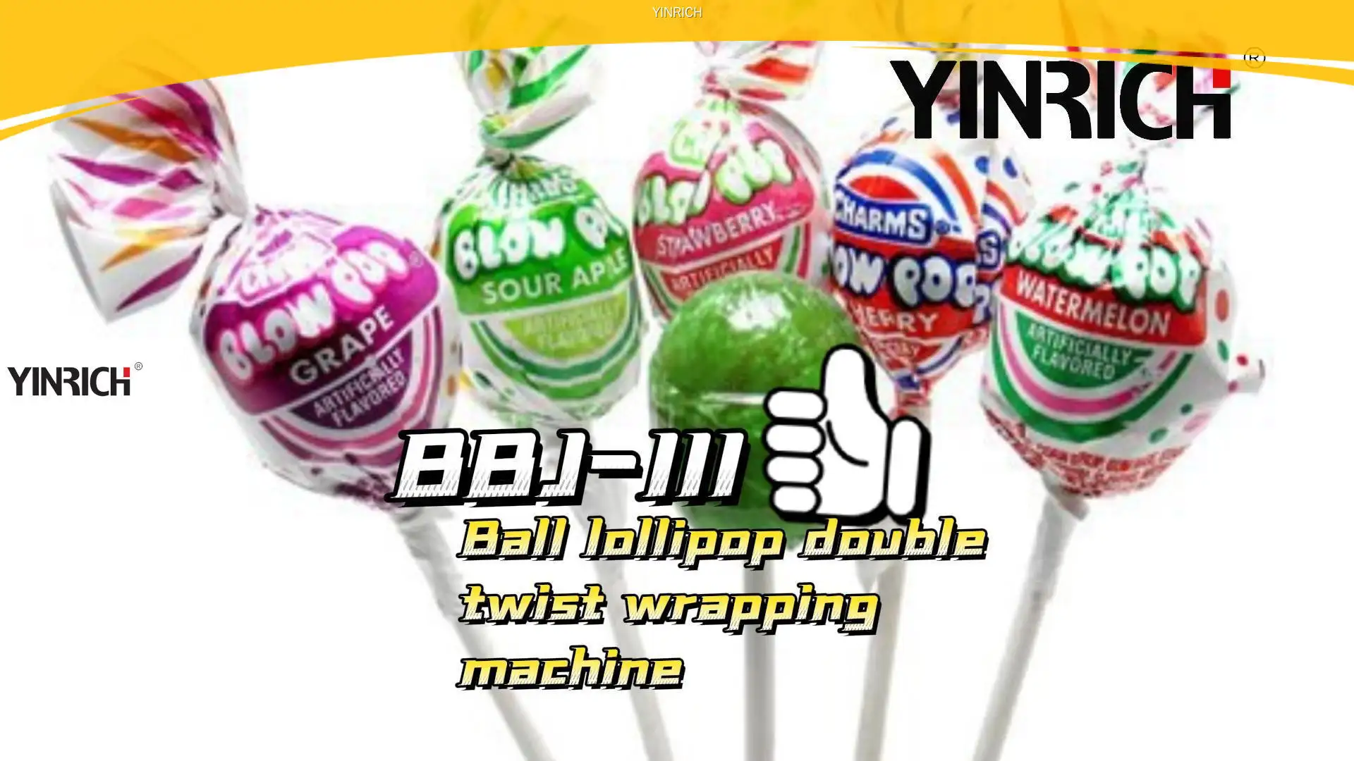 Výrobcovia lízaniek na mieru | Yinrich Technology 1