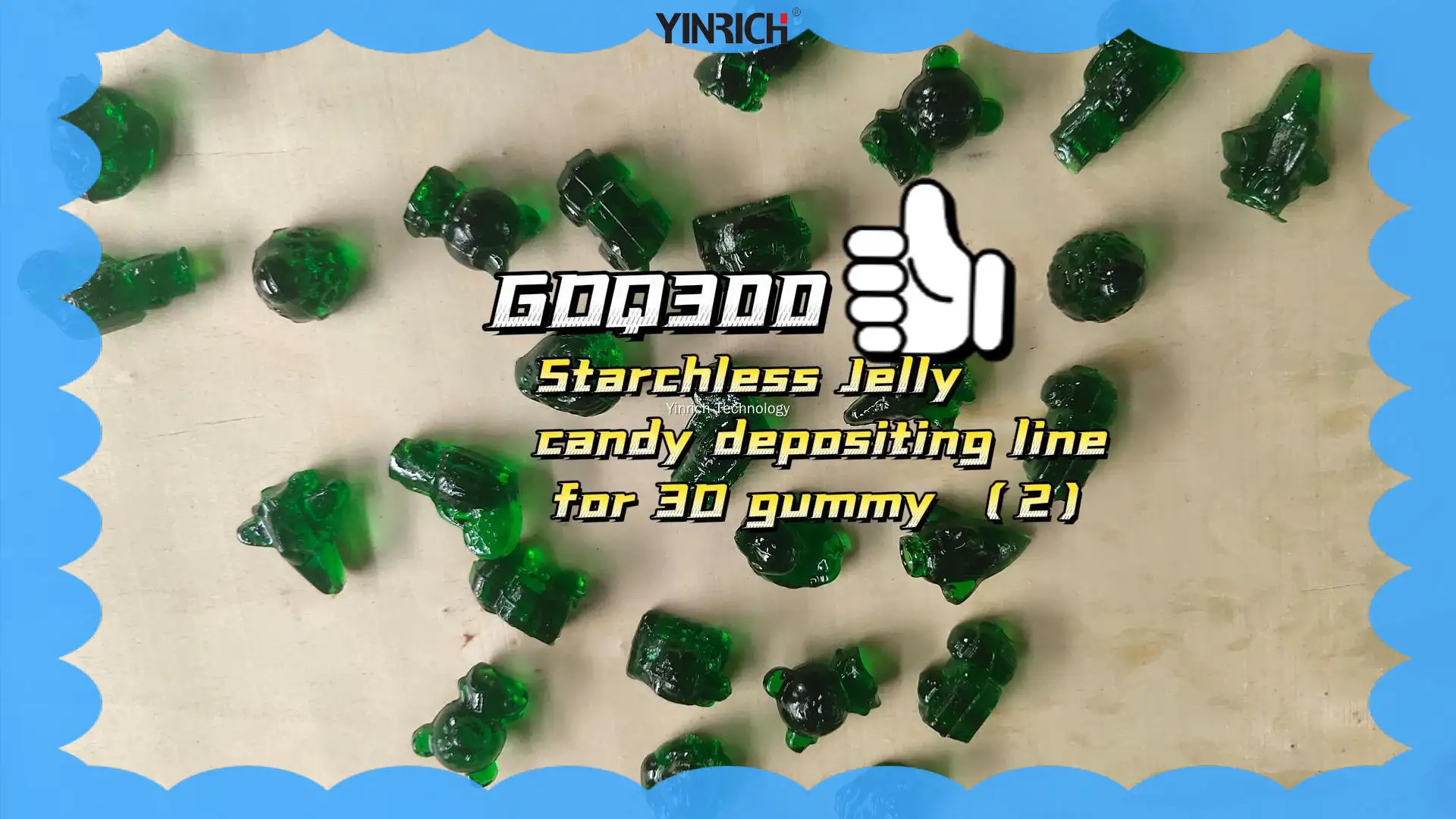 Yinrich Technology | Oanpaste jelly snoep deponearje line bedriuw1 1