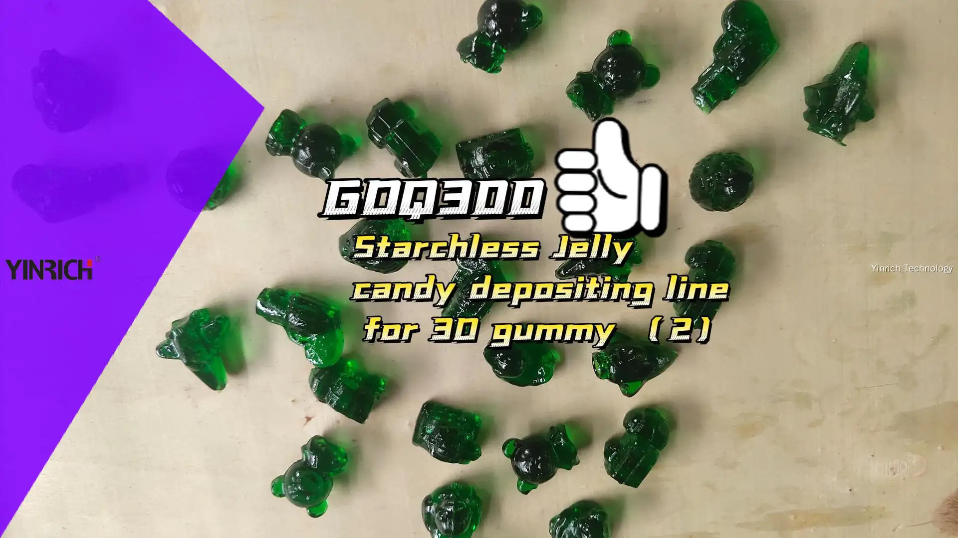 Fournisseuren vun personaliséierte Jelly Depositéiermaschinnen | Yinrich Technology 1