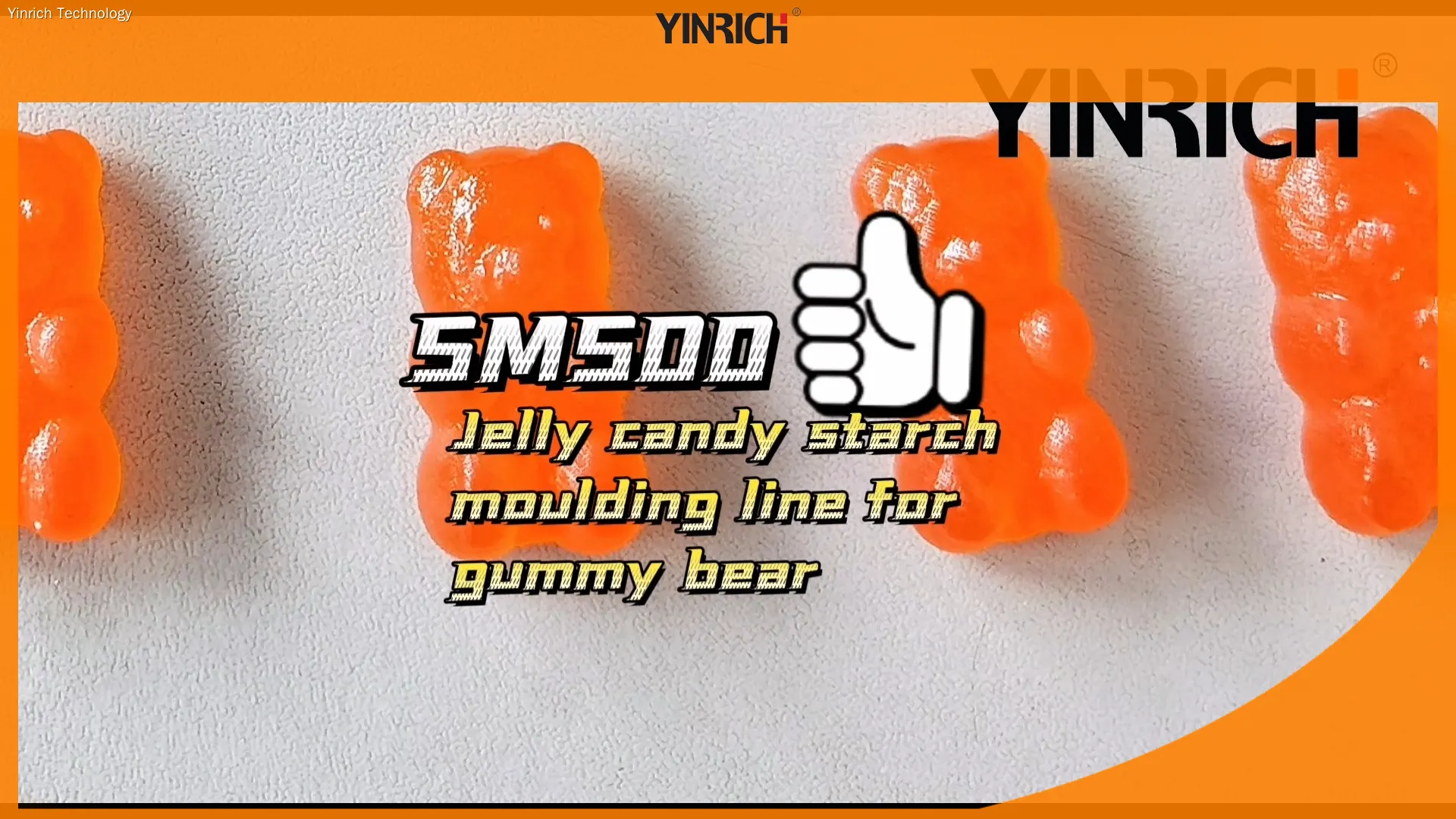 Mesin pembuat jeli amis khusus | Yinrich Technology 1