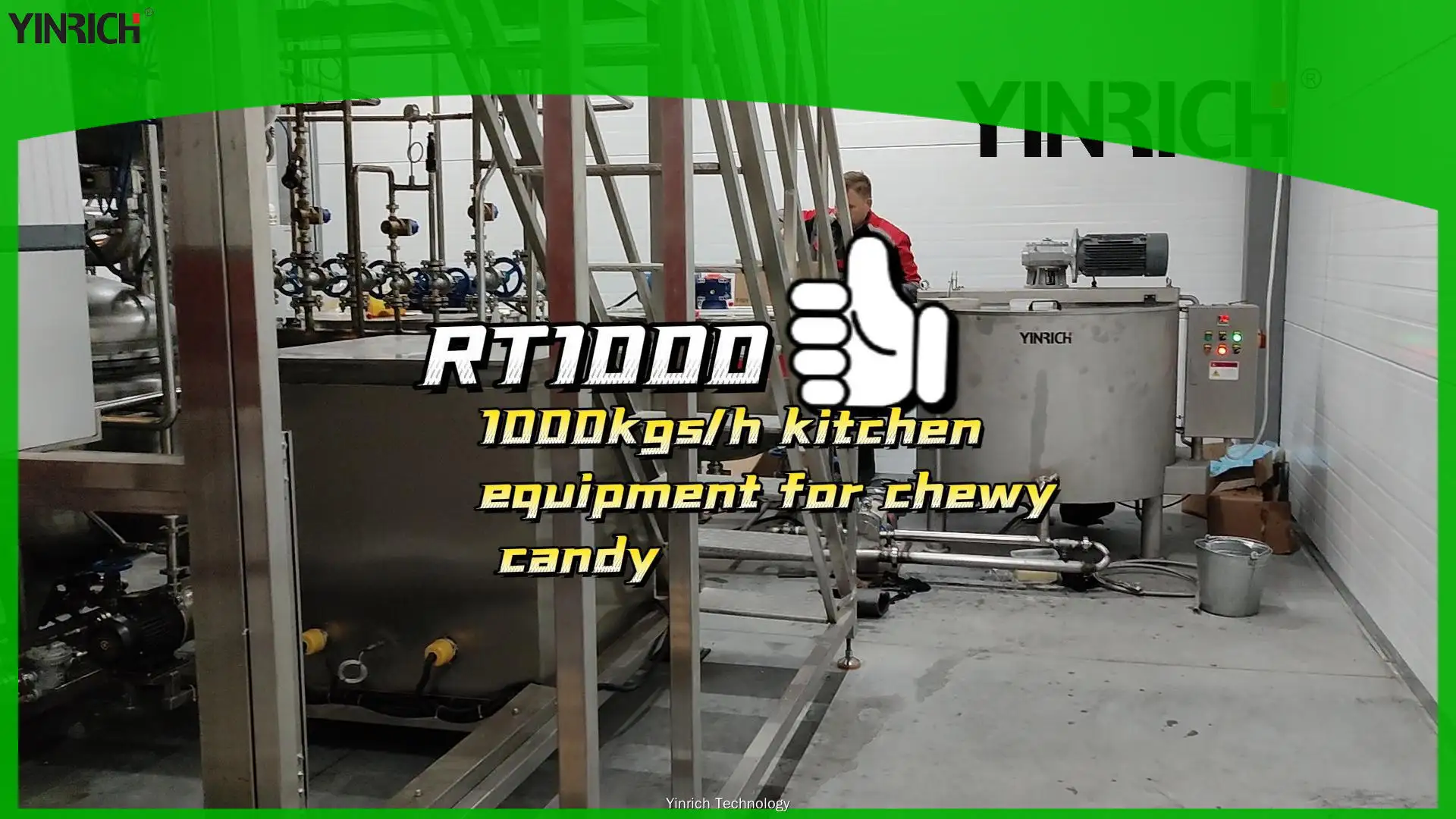 Naujausia saldainių gamybos įranga | „Yinrich Technology“ 1