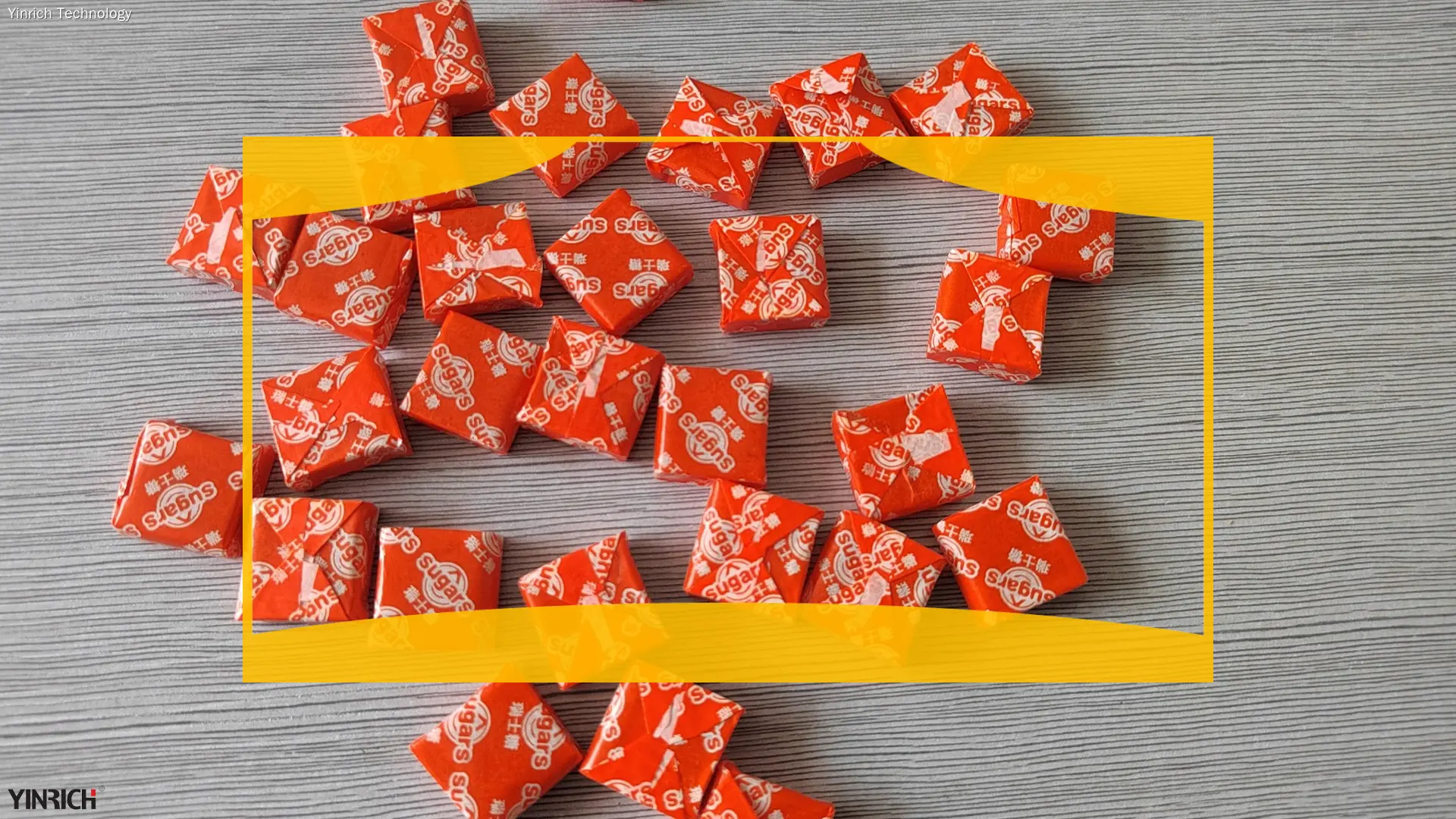 Kev cai ntim khoom qab zib tawv ntim tshuab muab khoom Chaw tsim khoom | Yinrich Technology 1