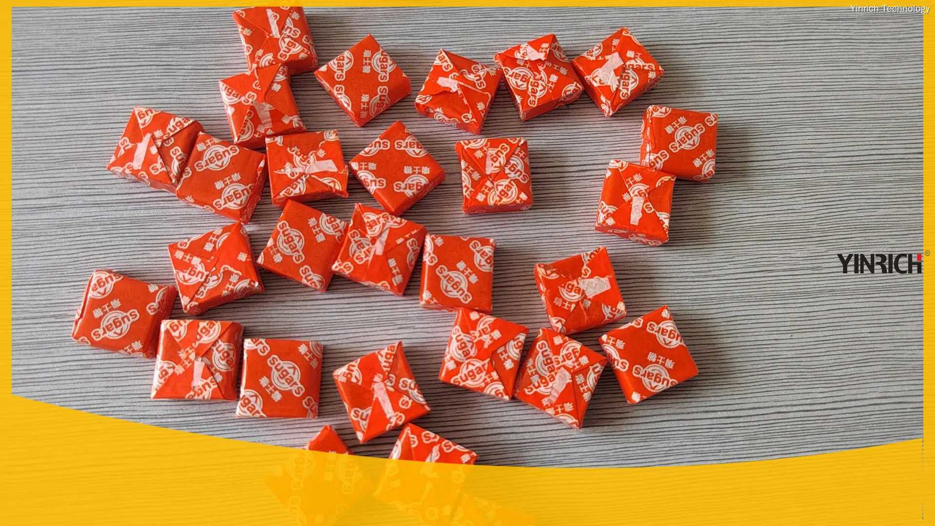 Tagagawa ng suplay ng pasadyang makinang pang-packaging ng kendi | Teknolohiya ng Yinrich 1