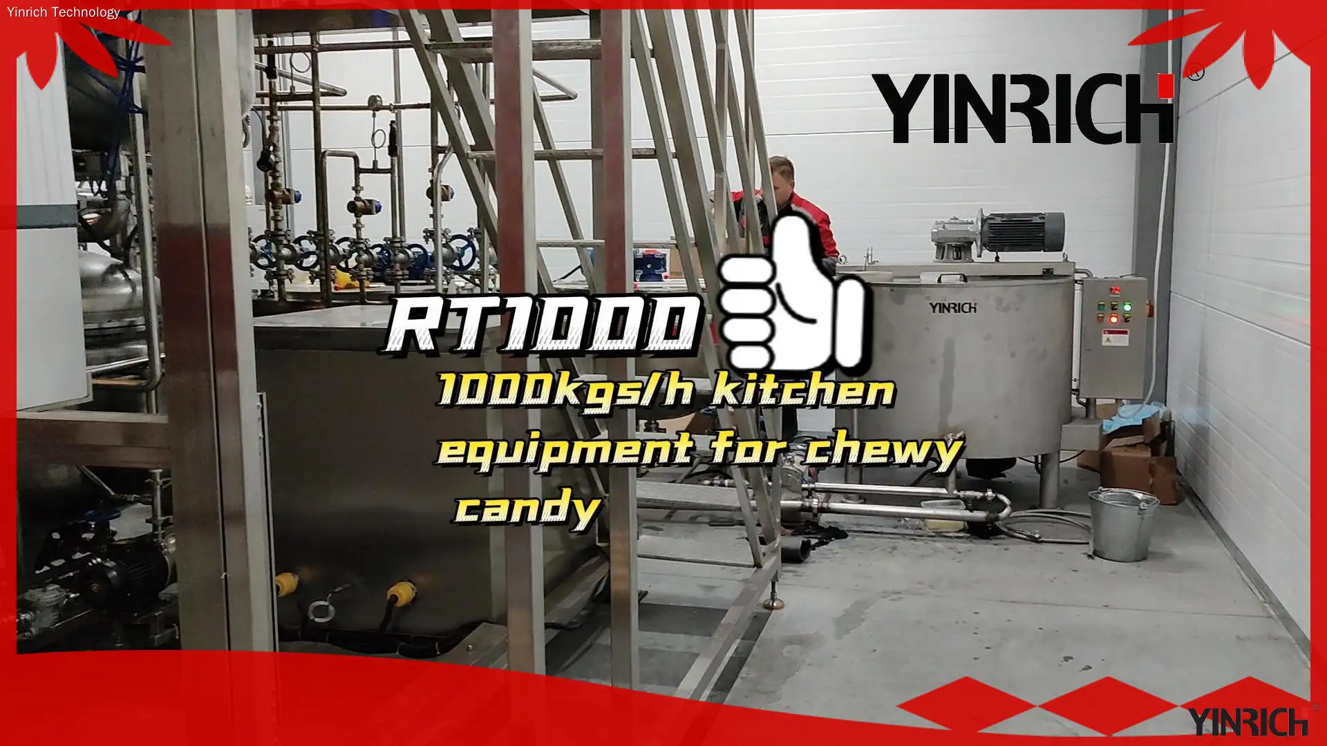 यिनरिच टेक्नोलोजी | शीर्ष क्यान्डी बनाउने मेसिन निर्माताहरूले आपूर्ति गर्छन् 1