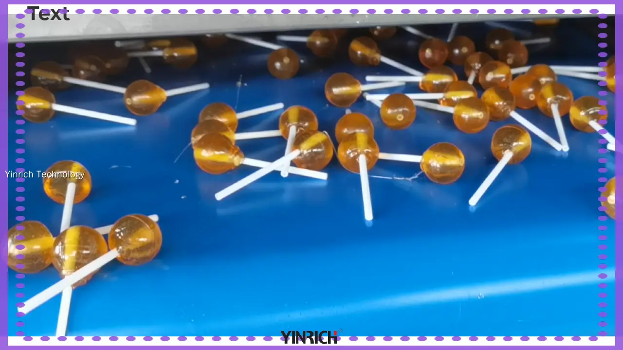 Lub Hoobkas Ua Khoom Qab Zib Lollipop Zoo Tshaj Plaws | Yinrich Technology 1