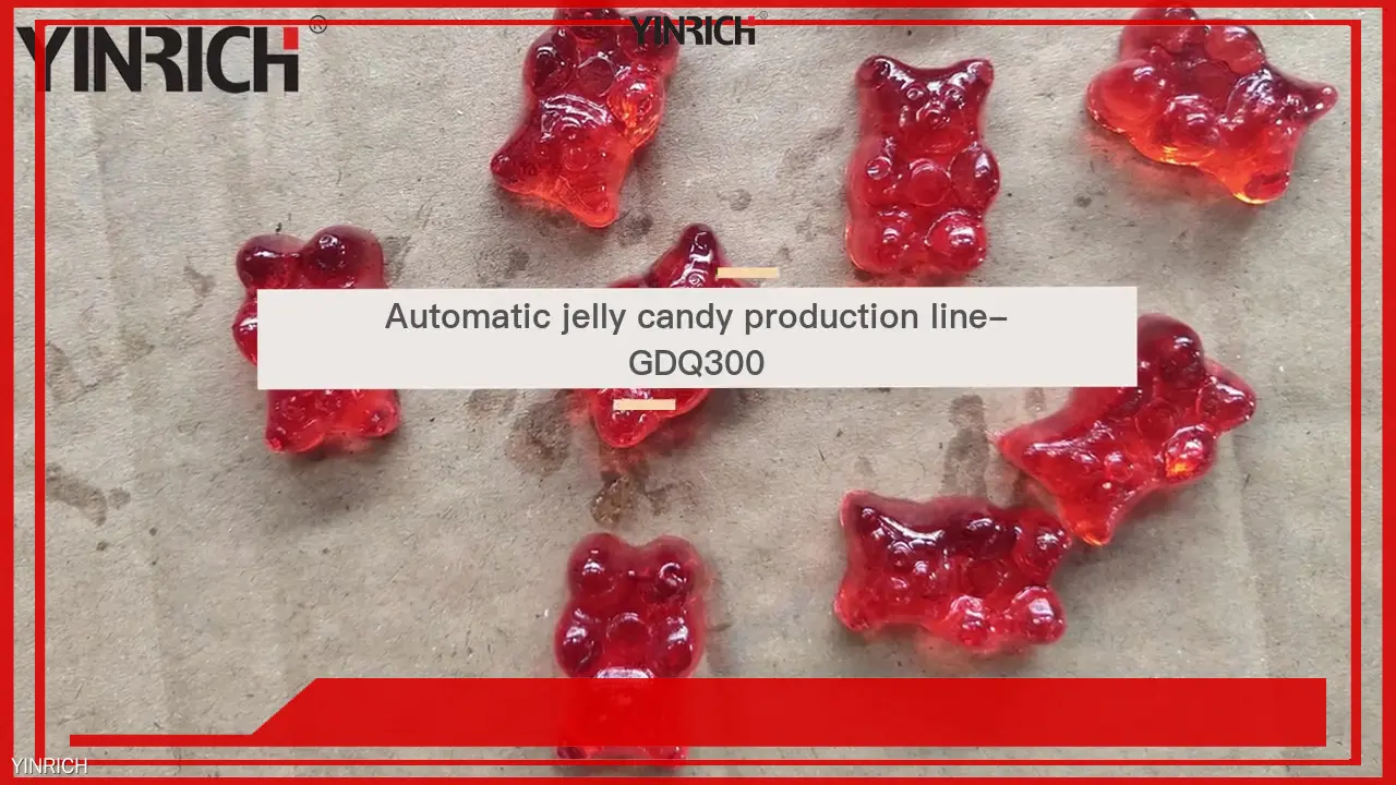 Pabrikan perusahaan mesin deposit jeli khusus | Téhnologi Yinrich 1
