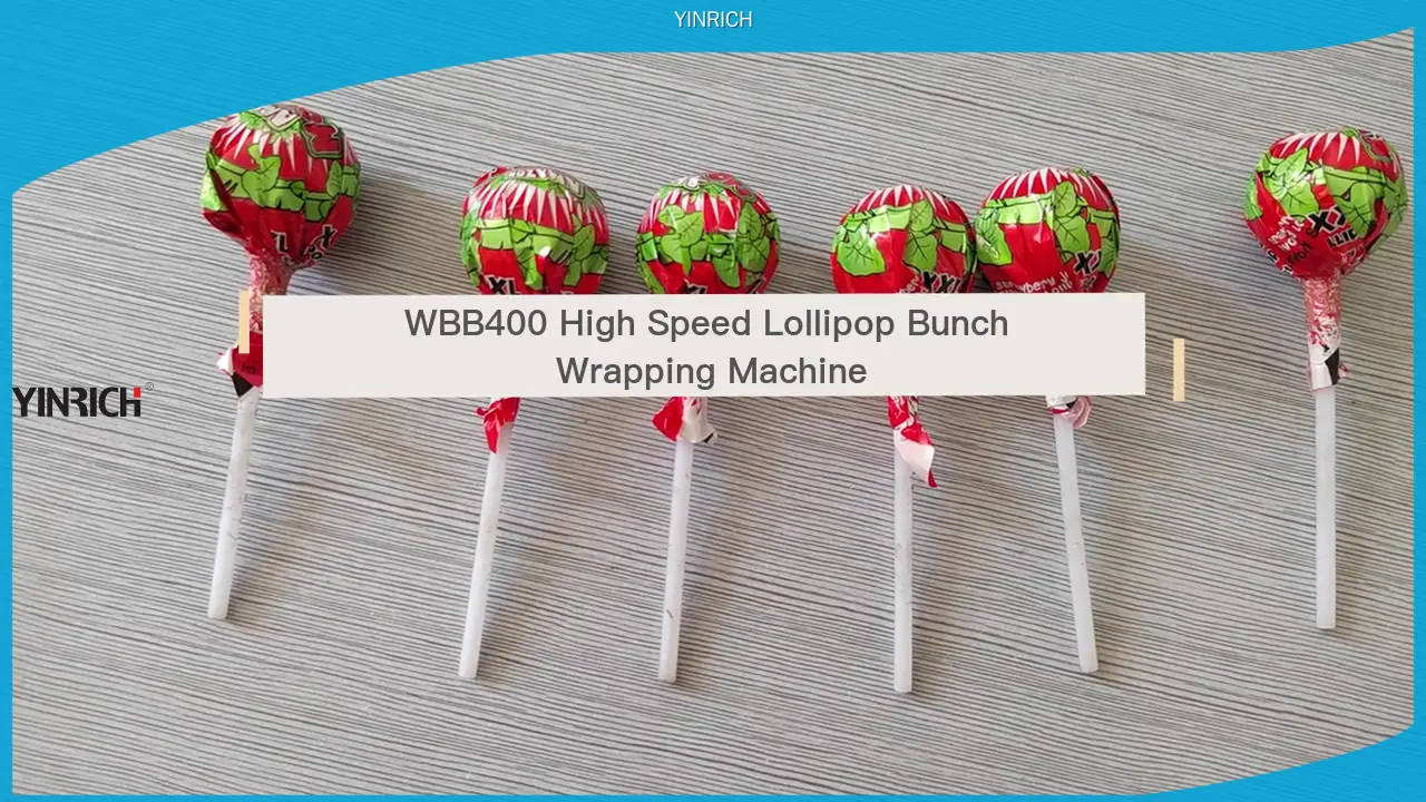 Toonaangevende fabrikanten van lollymachines | Yinrich Technology1 1
