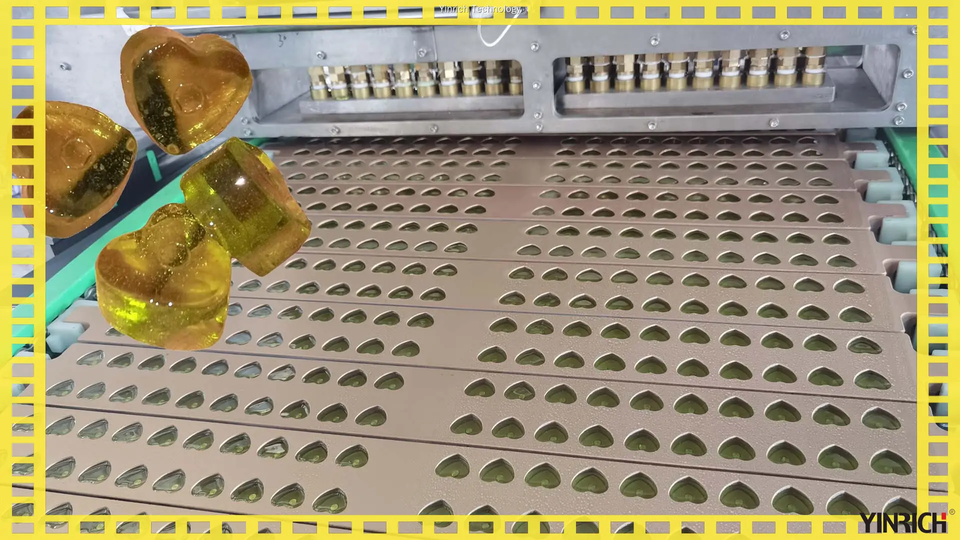 Najnovšia dodávka linky na výrobu želé cukríkov | Yinrich Technology 1