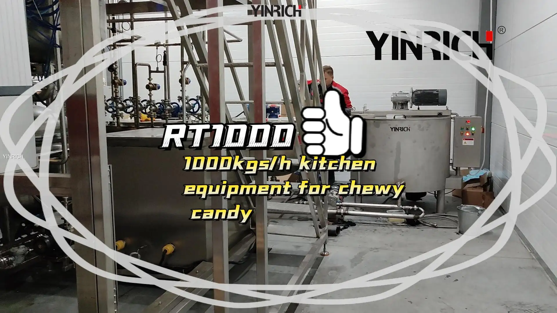 Uusin makeistenvalmistuslaitteiden yritys | Yinrich Technology 1