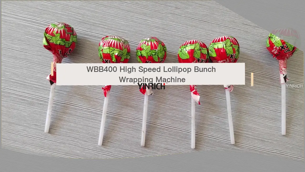 उच्च गुणस्तरको ललीपप स्टिक बनाउने मेसिन निर्माताहरू | यिनरिच टेक्नोलोजी१ 1