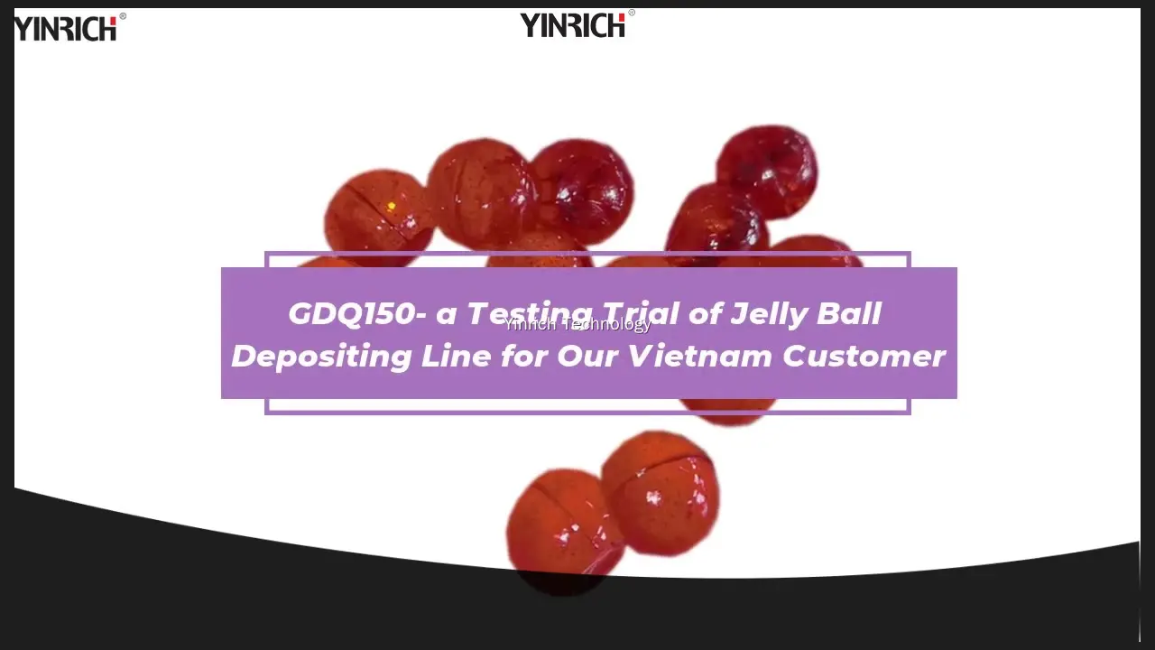 Yinrich Technology | Фабрика за врвна линија за нанесување желе бонбони 1