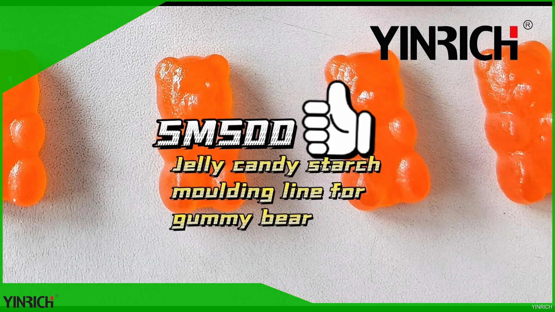 Engrosleverandører af maskiner til fremstilling af gelé og slik | Yinrich Technology1 1