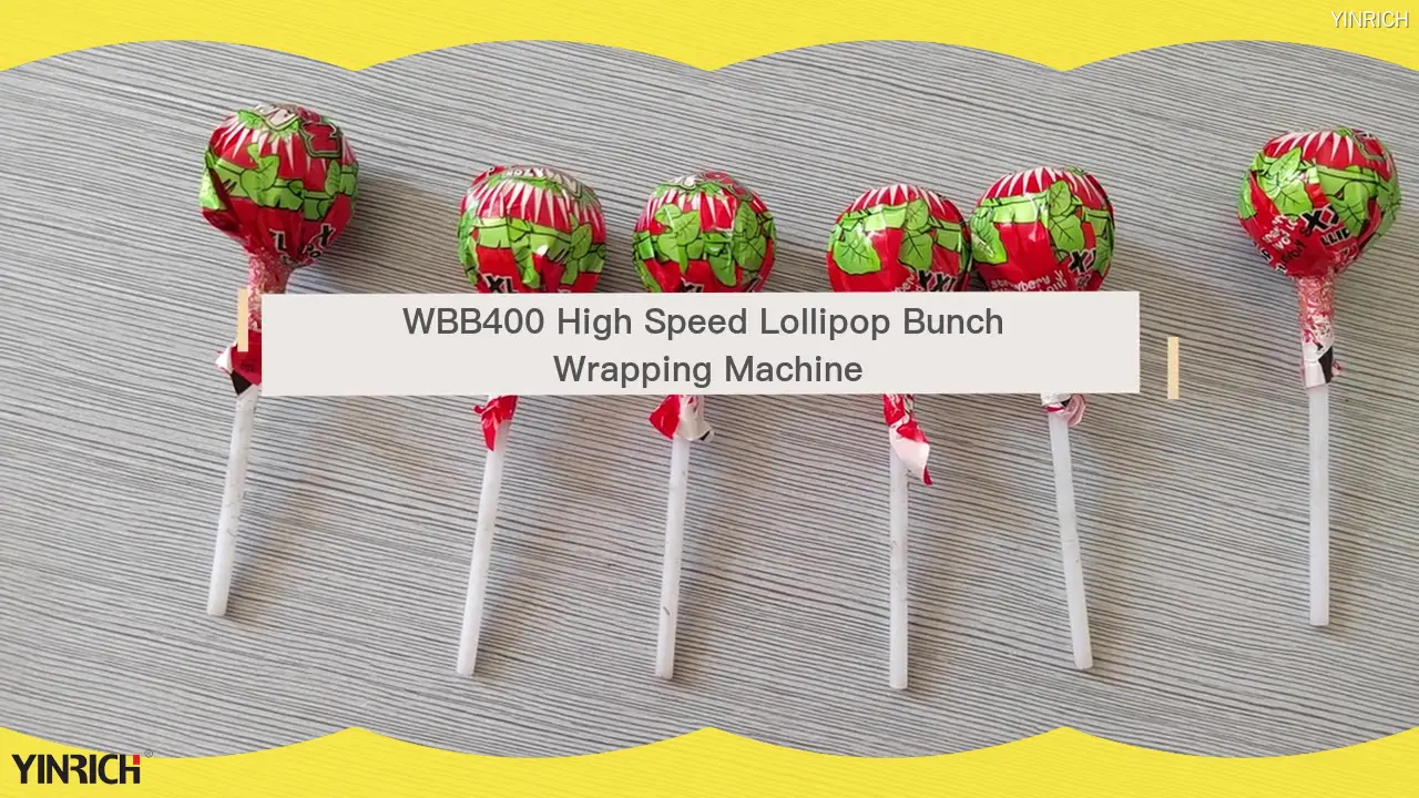 Supplier mesin permen lolipop pangsaéna | Yinrich Technology 1