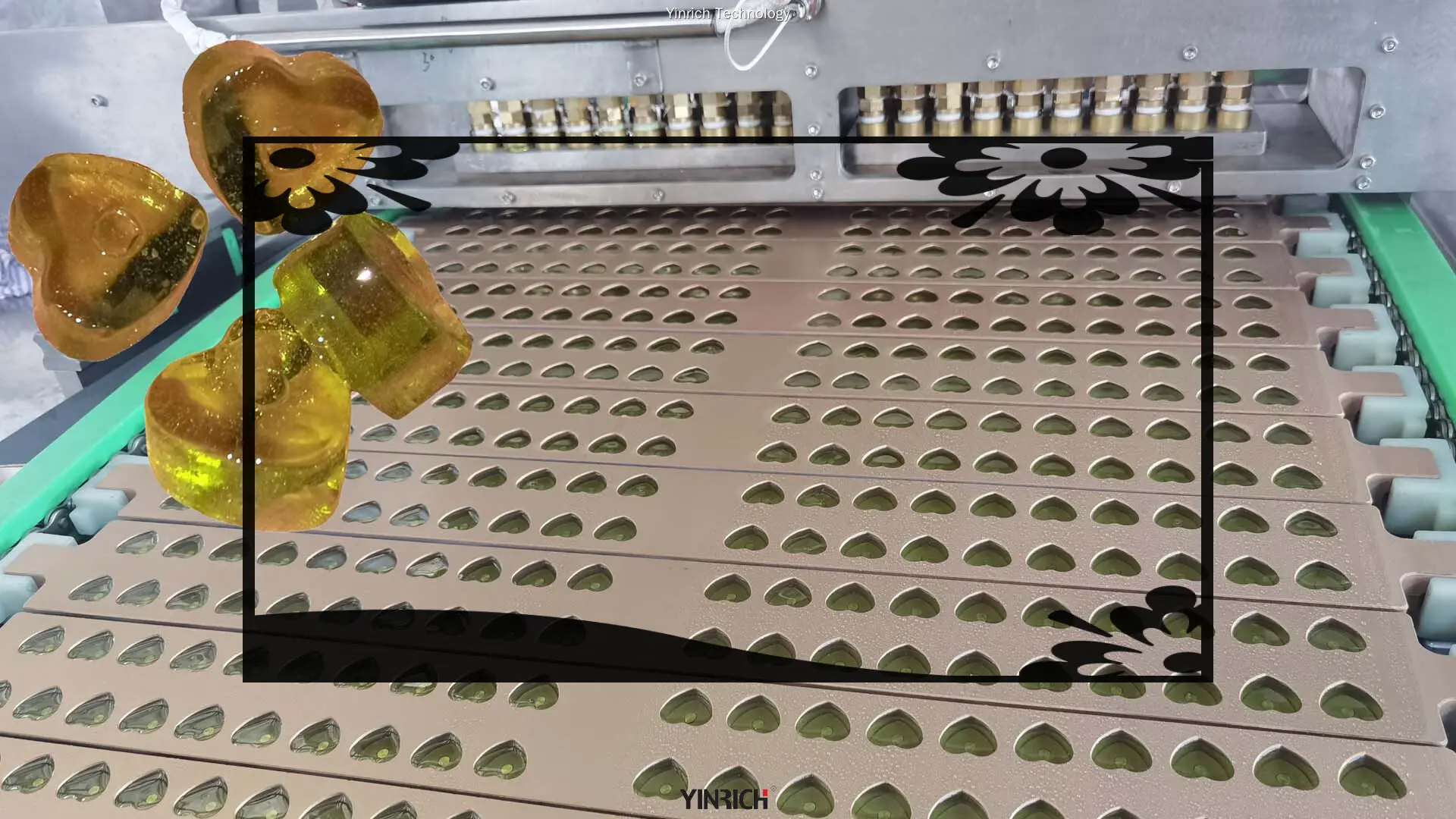 Tecnologia Yinrich | Subministrament de la millor línia de fabricació de caramels de gelatina 1