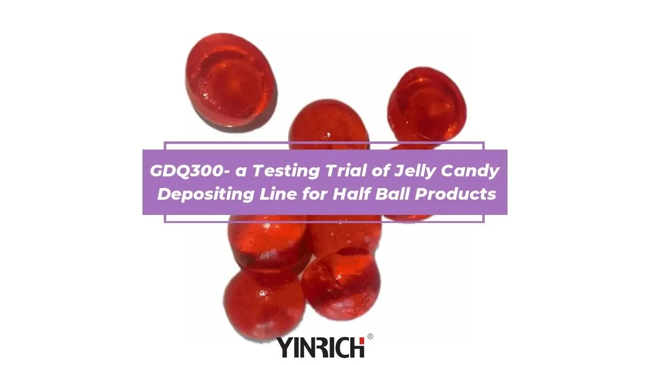 Yinrich Tegnologie | Top jellie-lekkergoedmaakmasjienvoorraad 1