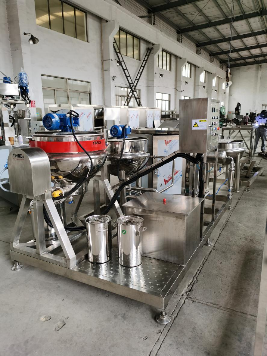 د جیلی کینډی د زیرمه کولو ماشین - د بشپړ اتومات تولید لاین | CE تصدیق شوی 1