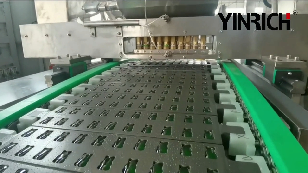 Jelly Candy Gummy Bear Depositing Line GDQ150 1