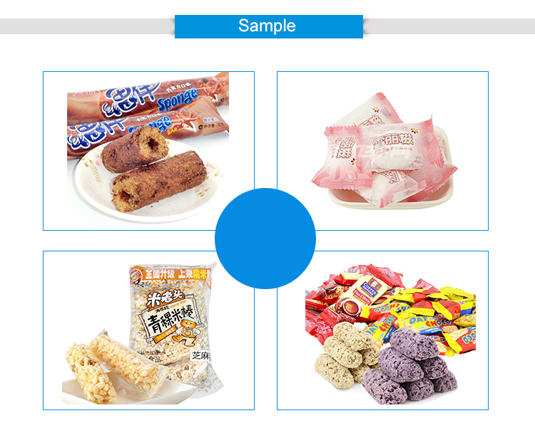 Automatic disc-feeding pillow type packing machine/marshmallow pillow type packing machine 1