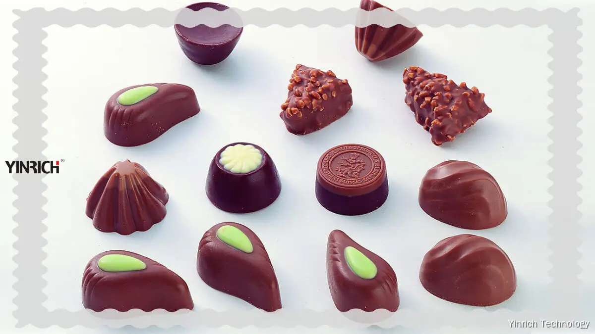 Automatic Chocolate Processing Line for Pure & Filled Chocolates, 3T/Shift 1