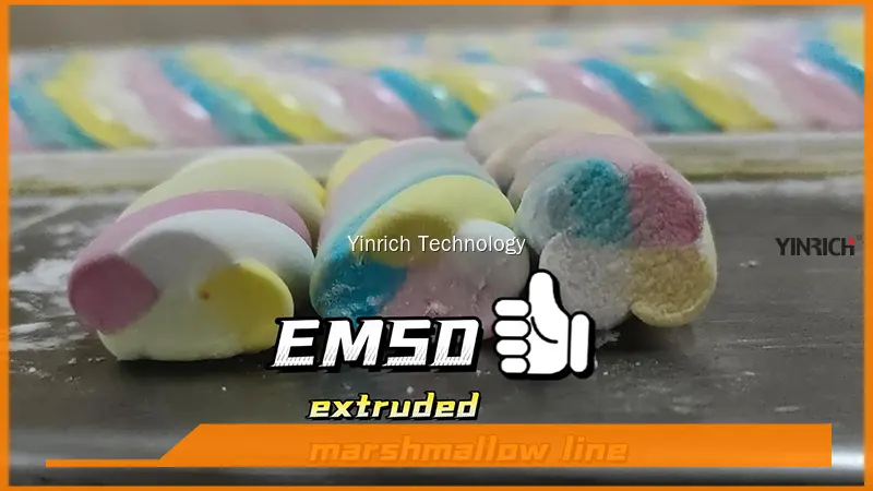 YINRICH Small Capacity Marshmallow & Candy Floss Maker Machine 50-100kg/h 1