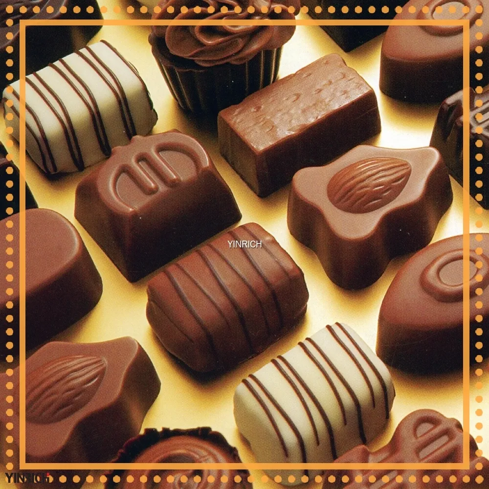 用于工厂生产的连续式PLC控制巧克力成型生产线 1