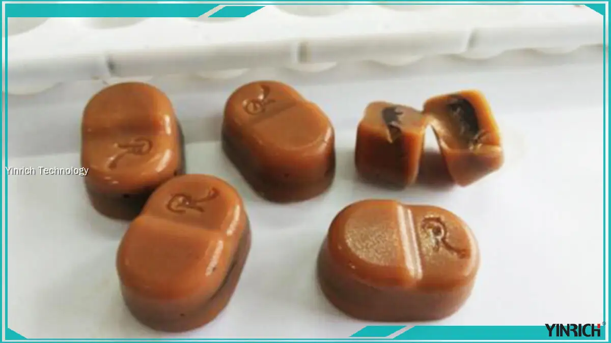 Mesin Toffee YINRICH GDT - Kontrol PLC, Multi-Warna &amp; Eusian, 70-600kg/jam 1