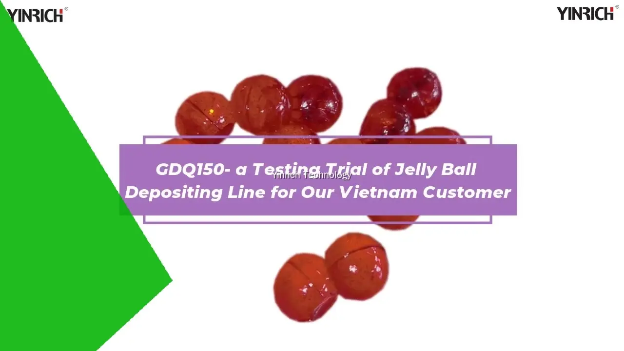 Mesin Depositor Bola Jelly Yinrich GDQ150 – Efisiensi Tinggi, Jalur Siap Pakai 1