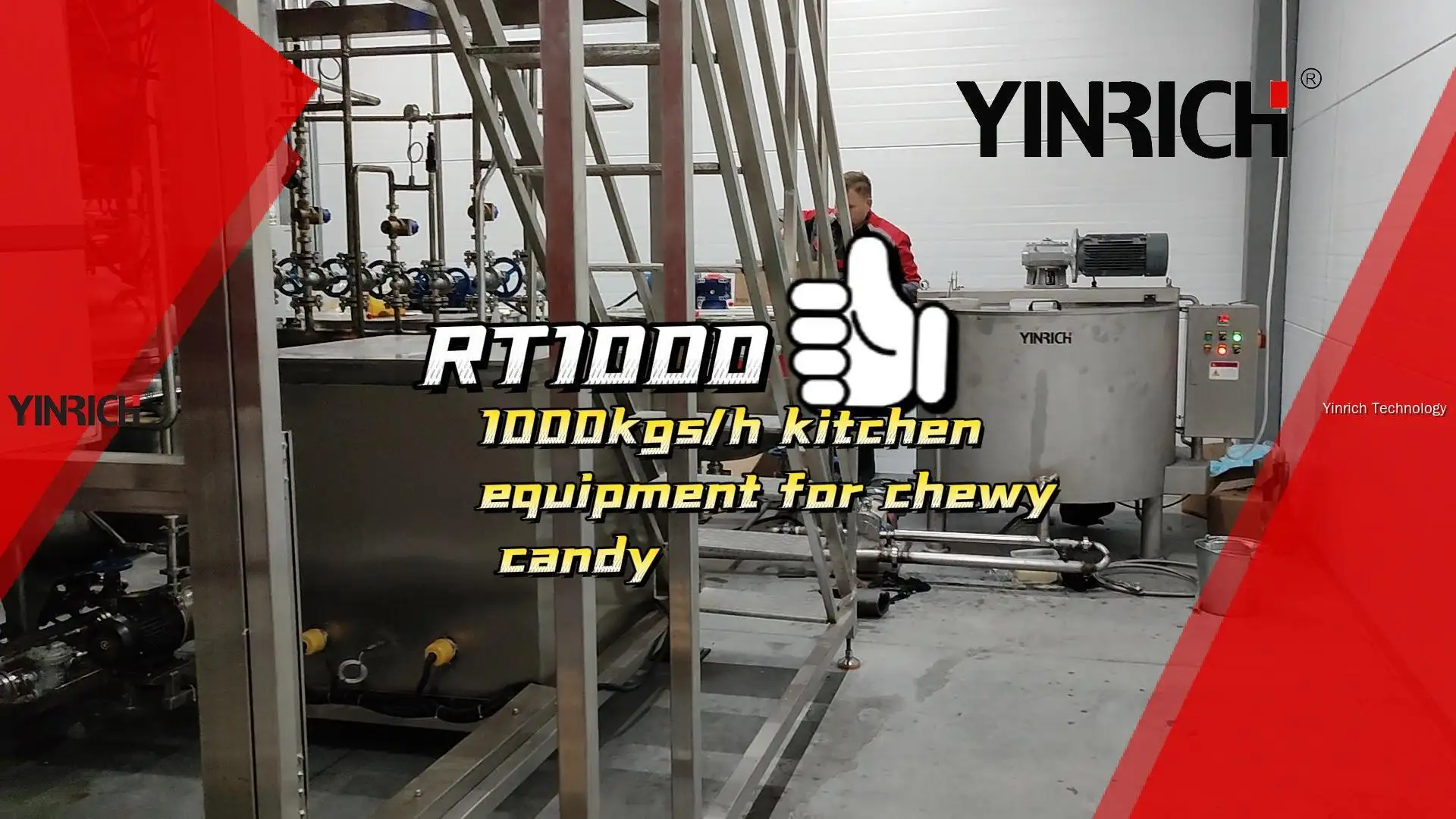 Automatic Soft Candy & Toffee Manufacturing Machine with PLC Control 1