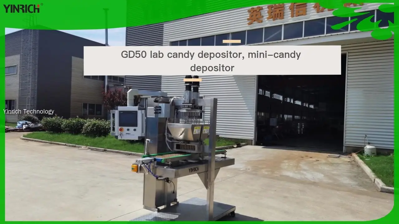 Yinrich Mini Candy Depositor – կոմպակտ կոշտ և փափուկ կոնֆետների պատրաստման սարք, 50 կգ/ժ արտադրողականությամբ 1